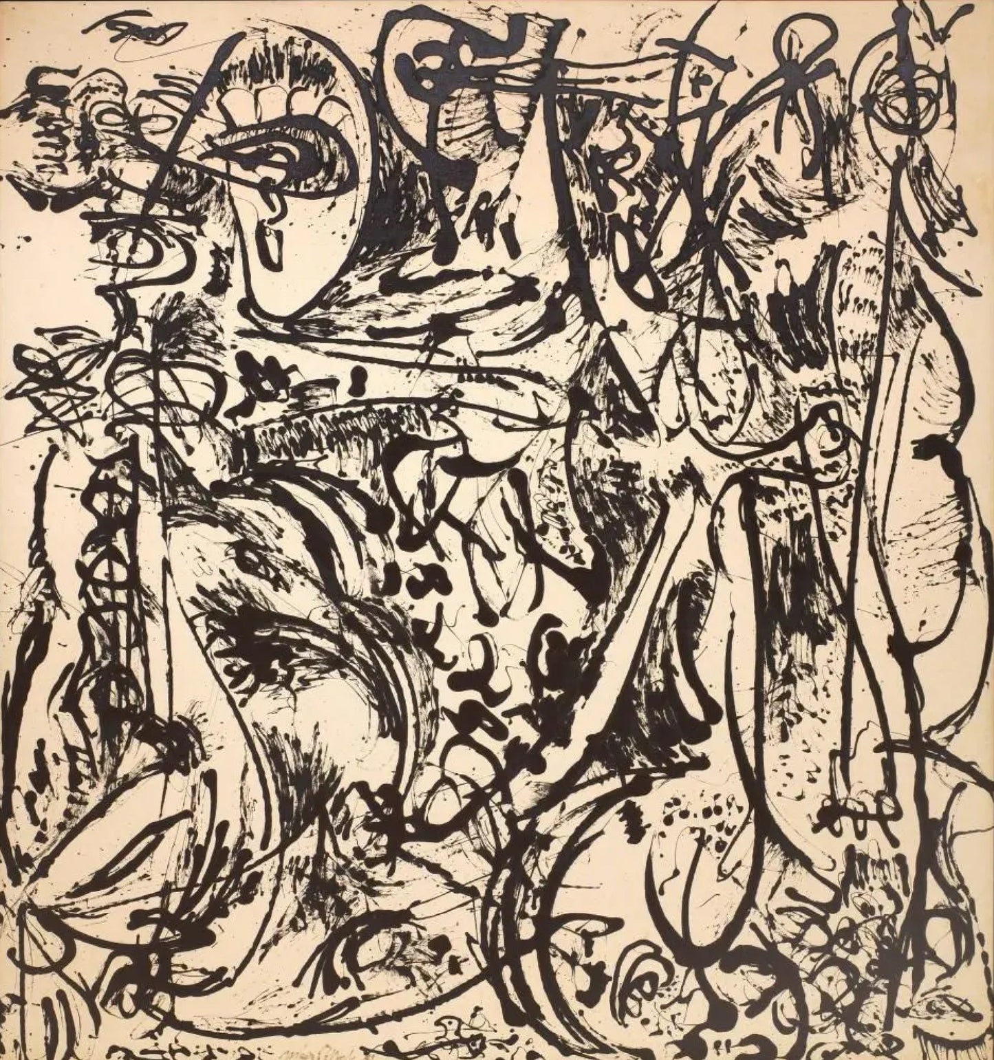 Echo | Jackson Pollock | 1951