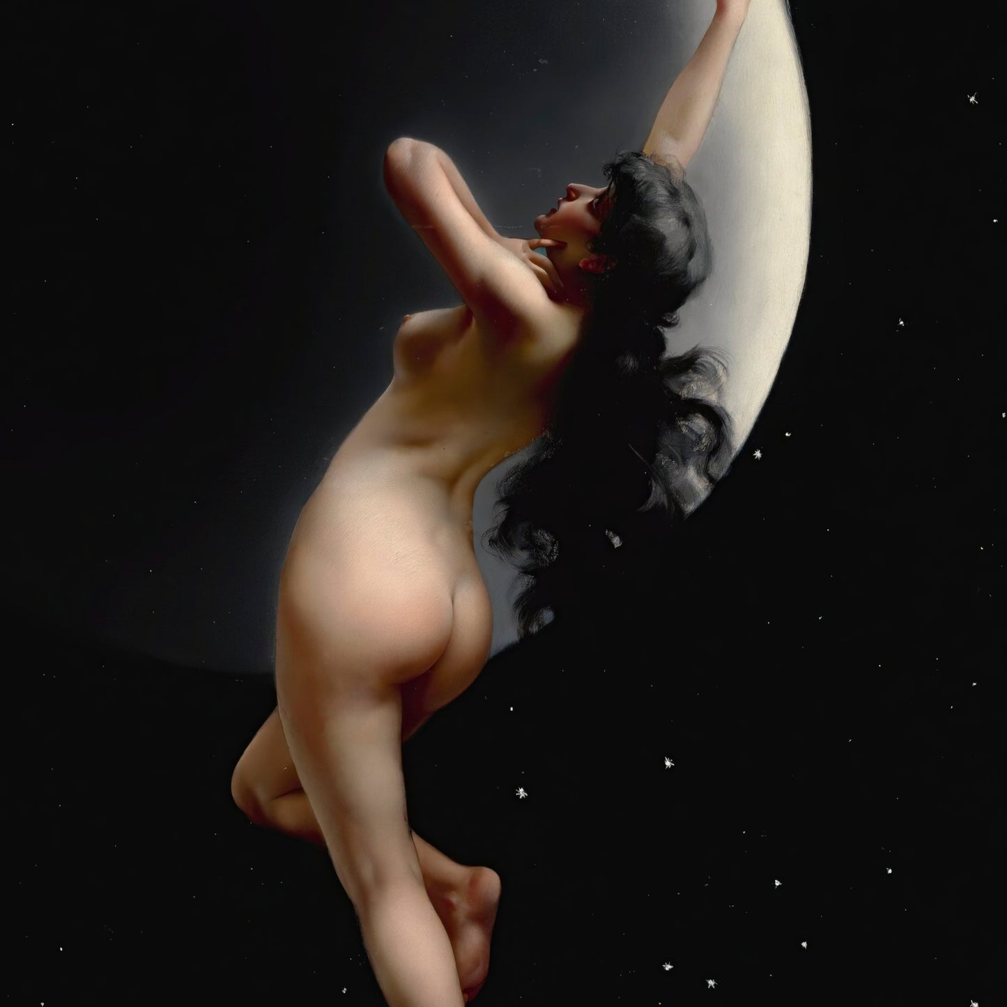 Night | Luis Ricardo Falero | 1883