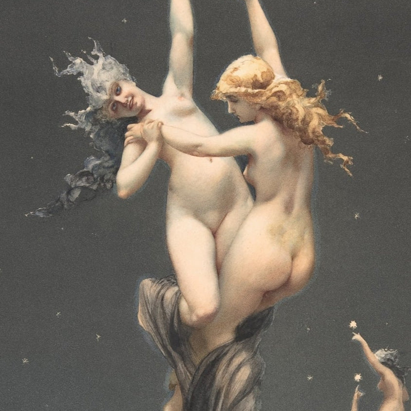 Twin Stars | Luis Ricardo Falero | 1892