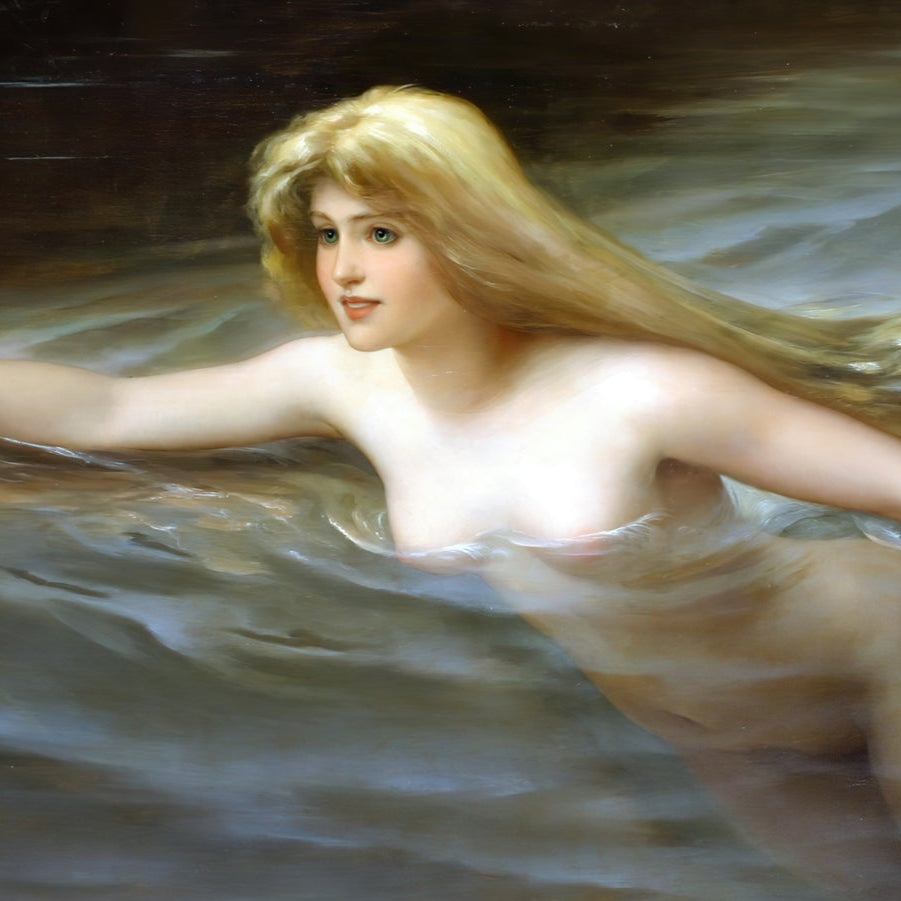 A Sea Nymph | Luis Ricardo Falero | 1883