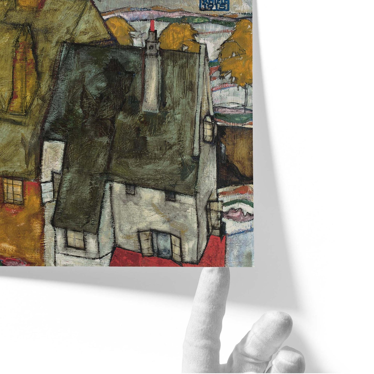 Crescent of Houses II | Egon Schiele | 1914