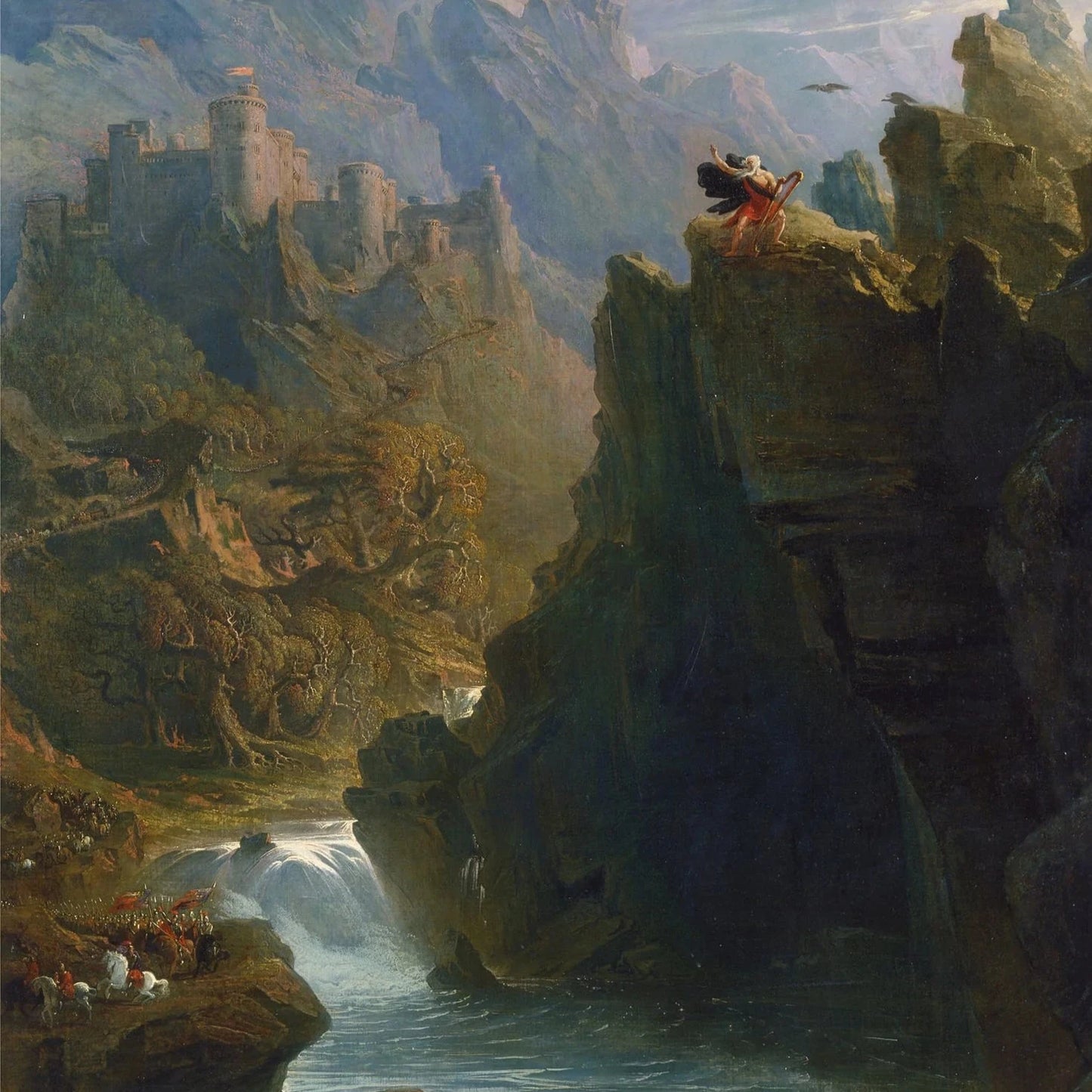 The Bard | John Martin | 1817