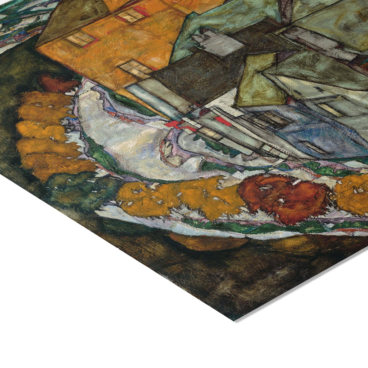 Crescent of Houses II | Egon Schiele | 1914
