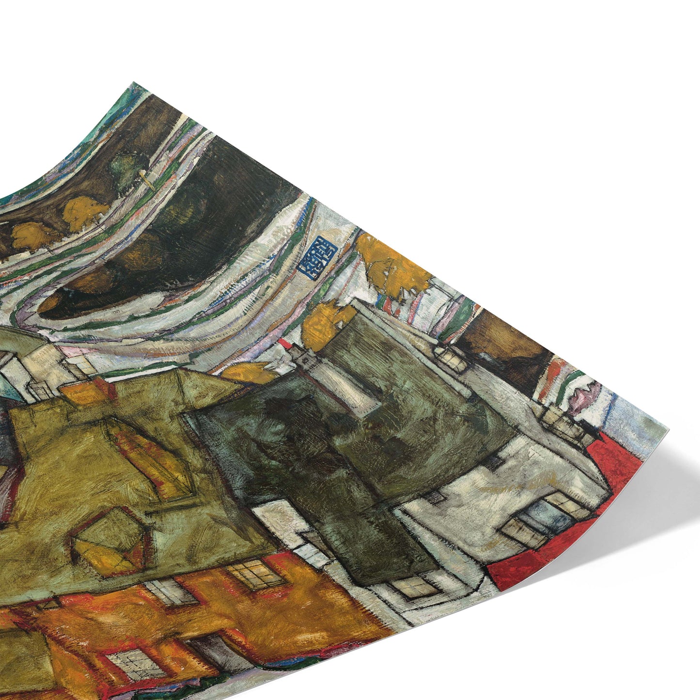 Crescent of Houses II | Egon Schiele | 1914