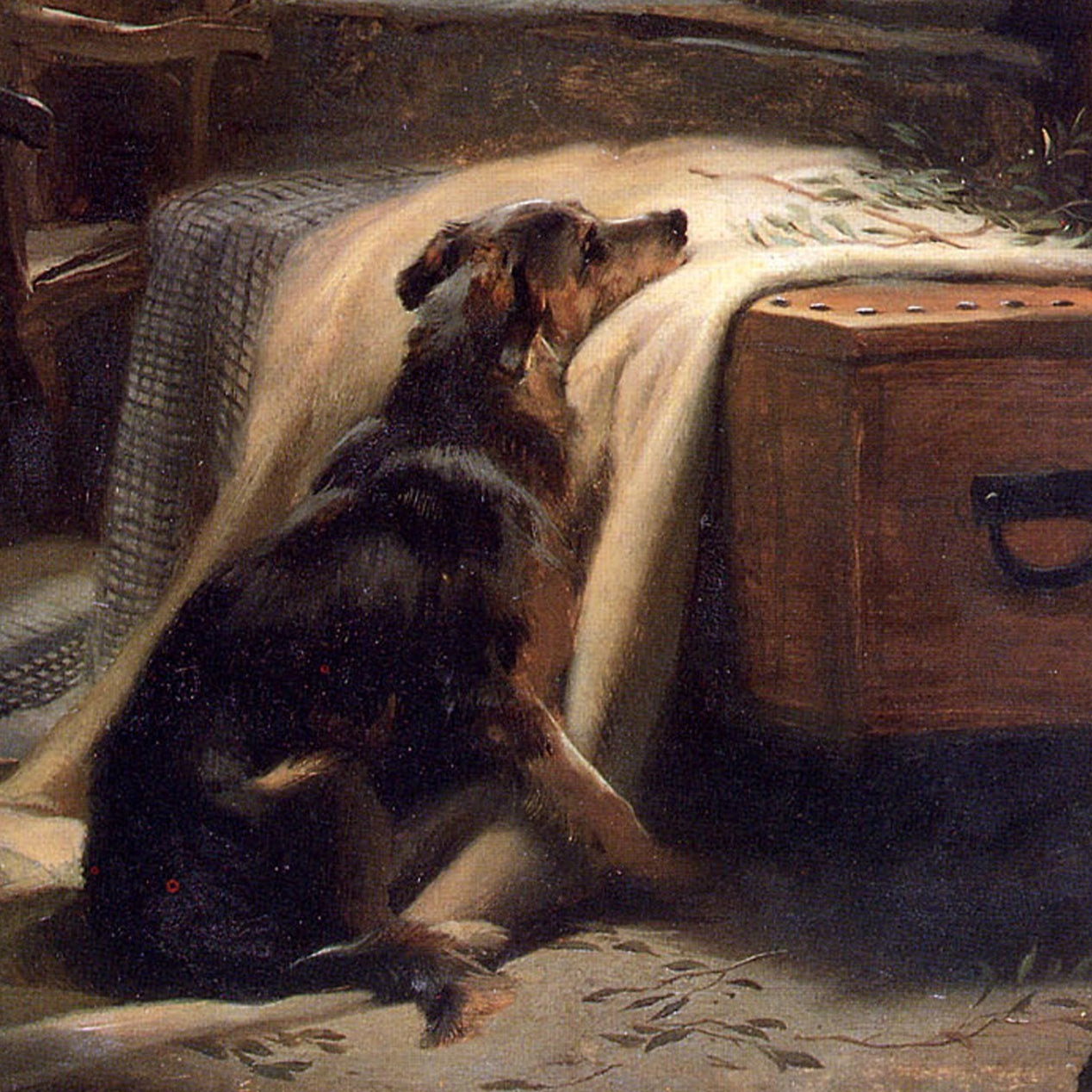 The Old Shepherd's Chief Mourner | Edwin Landseer | 1837
