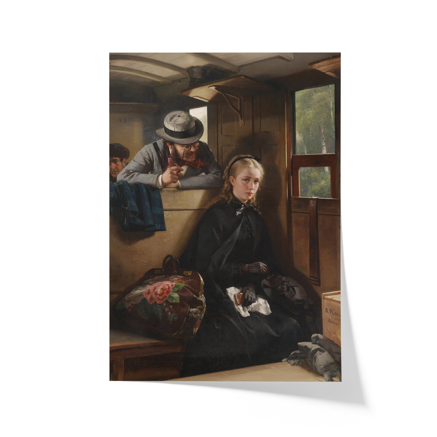 The Irritating Gentleman | Berthold Woltze | 1874