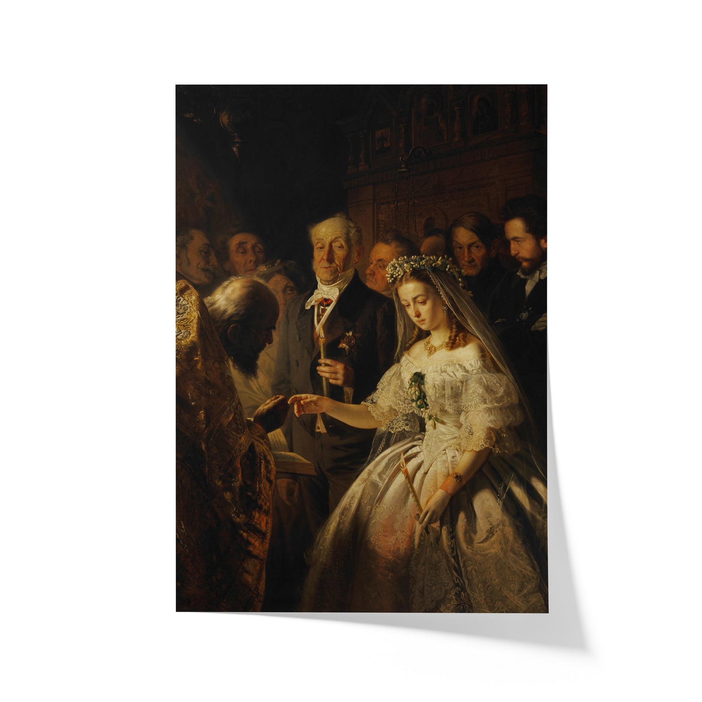 The Unequal Marriage | Vasili Pukirev | 1862