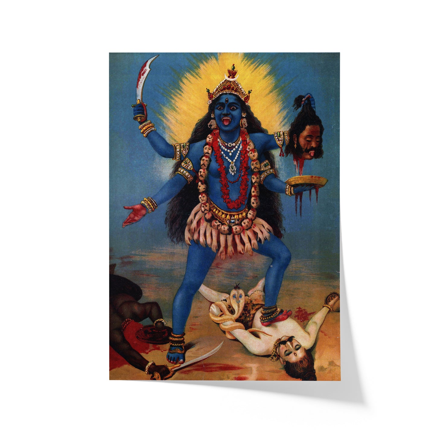 Kali | Ravi Varma | c. 1910