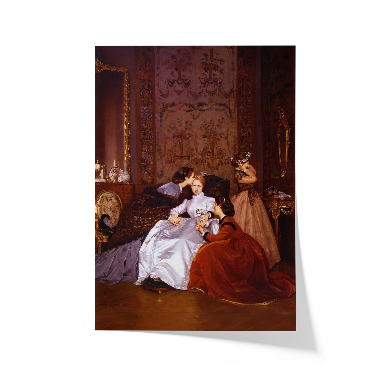 The Reluctant Bride | Auguste Toulmouche | 1866