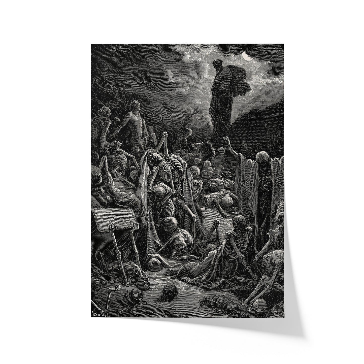 The Valley of the Dry Bones | Gustave Doré | 1866