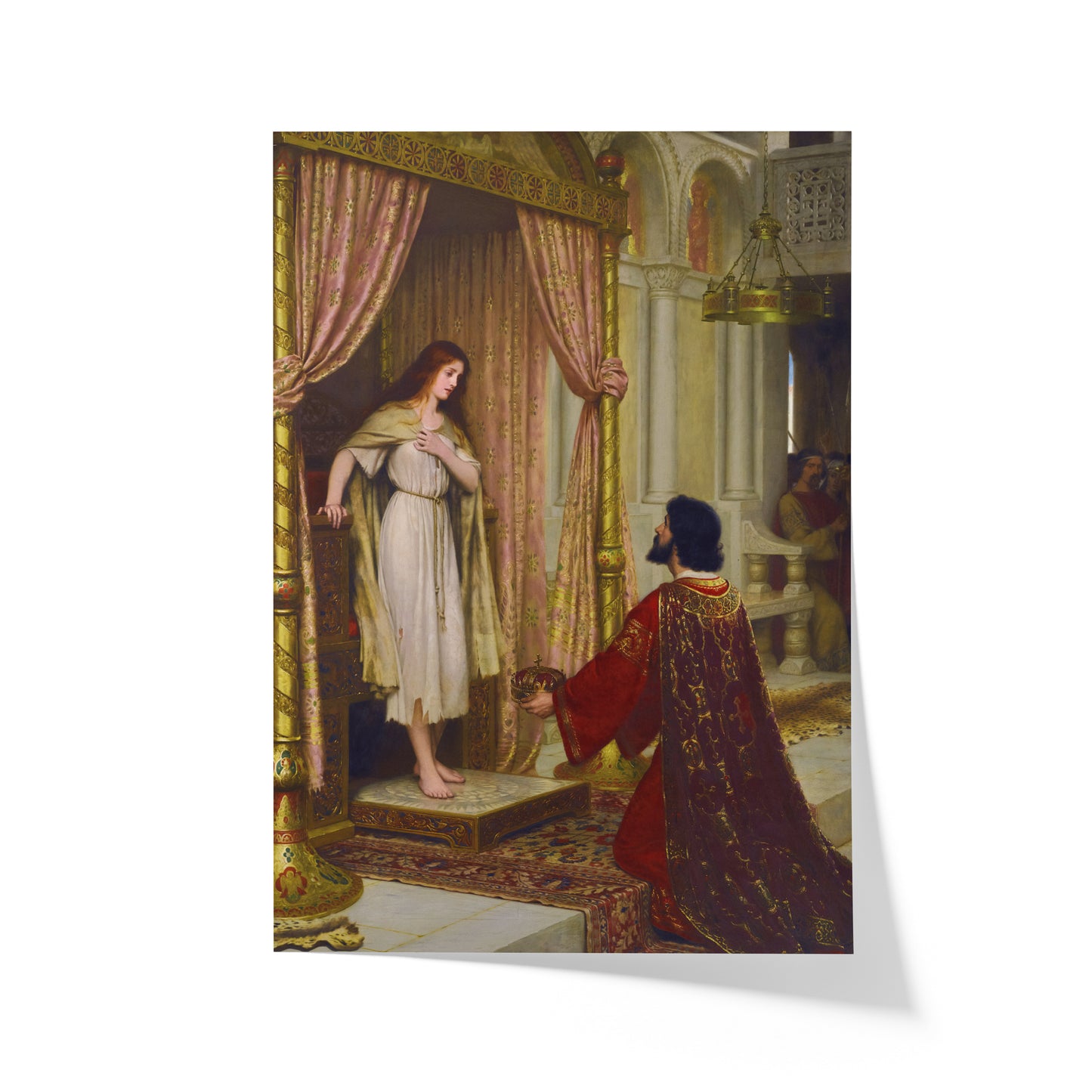 The King and the Beggar-maid | Edmund Leighton | 1898