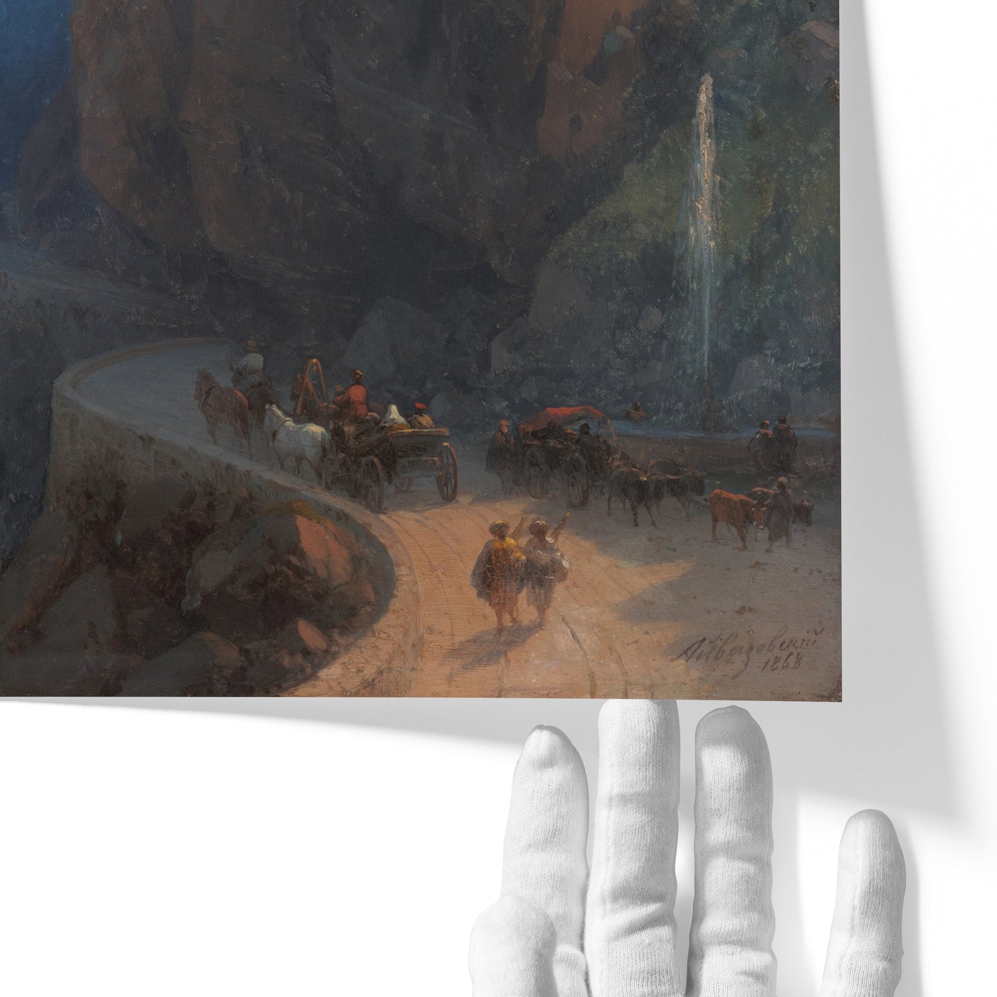 From Mleta to Gudauri | Ivan Aivazovsky | 1868