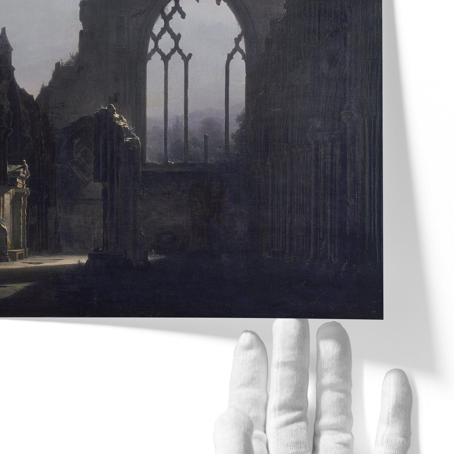 The Ruins of Holyrood Chapel | Louis Daguerre | c. 1824