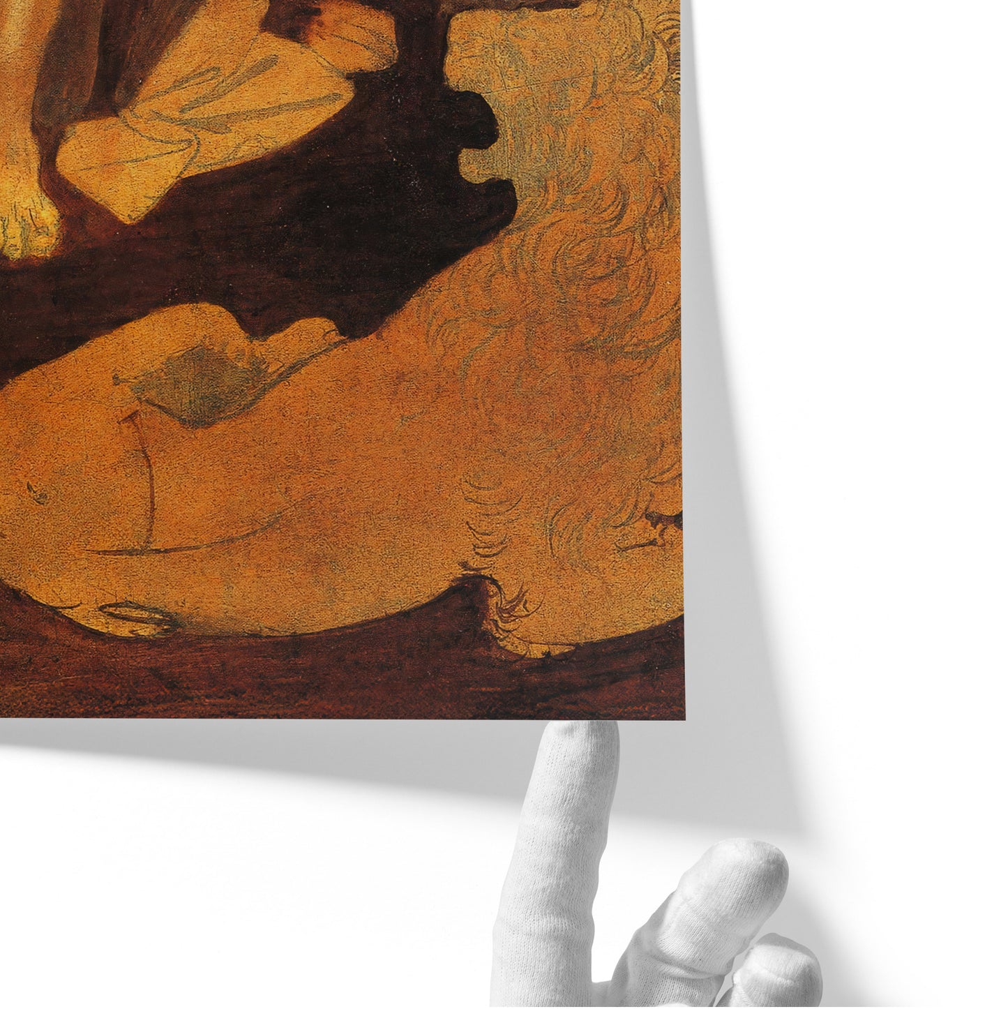 St. Jerome in the Wilderness | Leonardo da Vinci | c. 1480-90