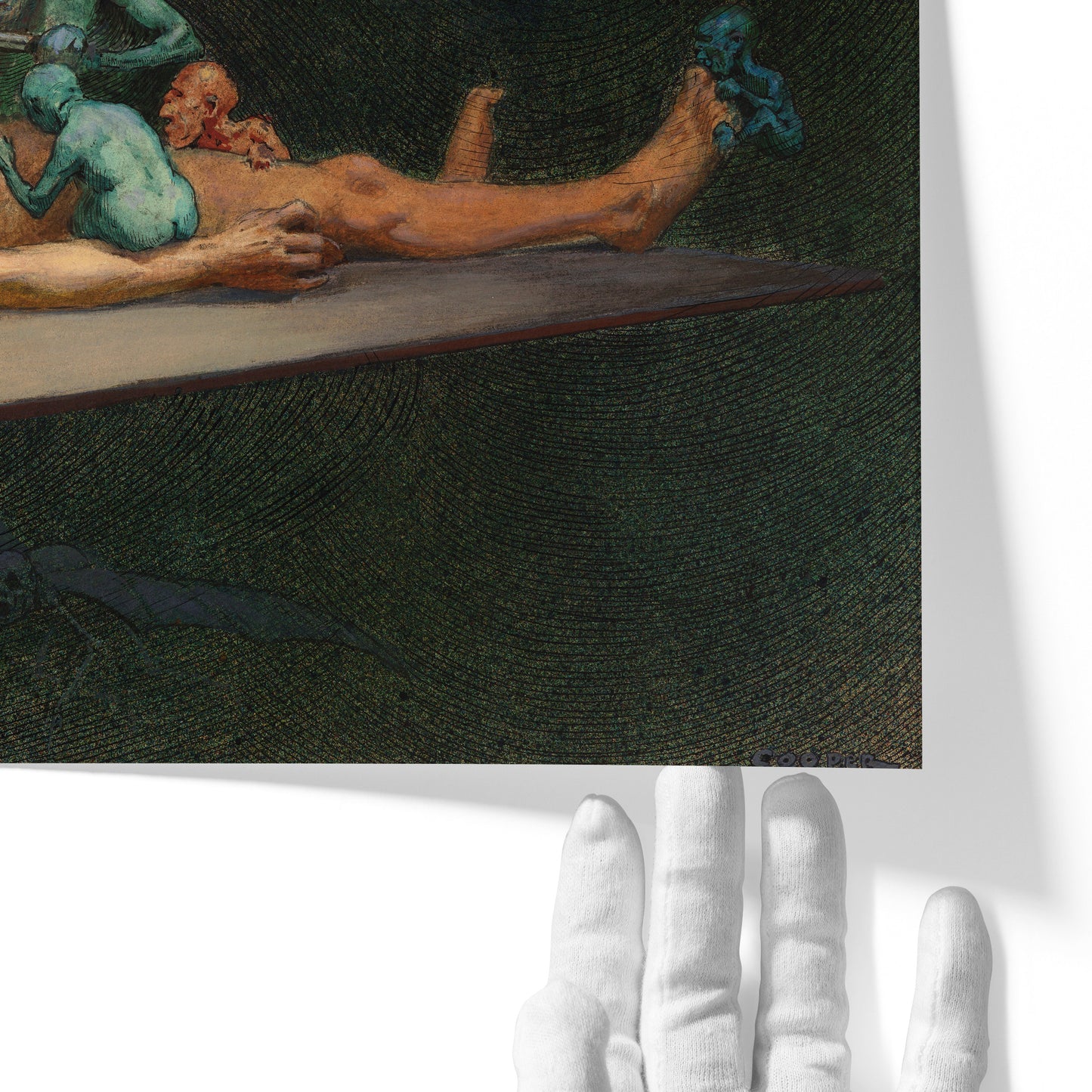 An Unconscious Naked Man (Chloroform) | Richard Tennant Cooper | 20th Century
