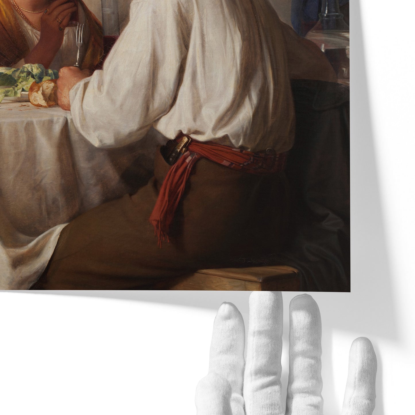 In a Roman Osteria | Carl Bloch | 1866