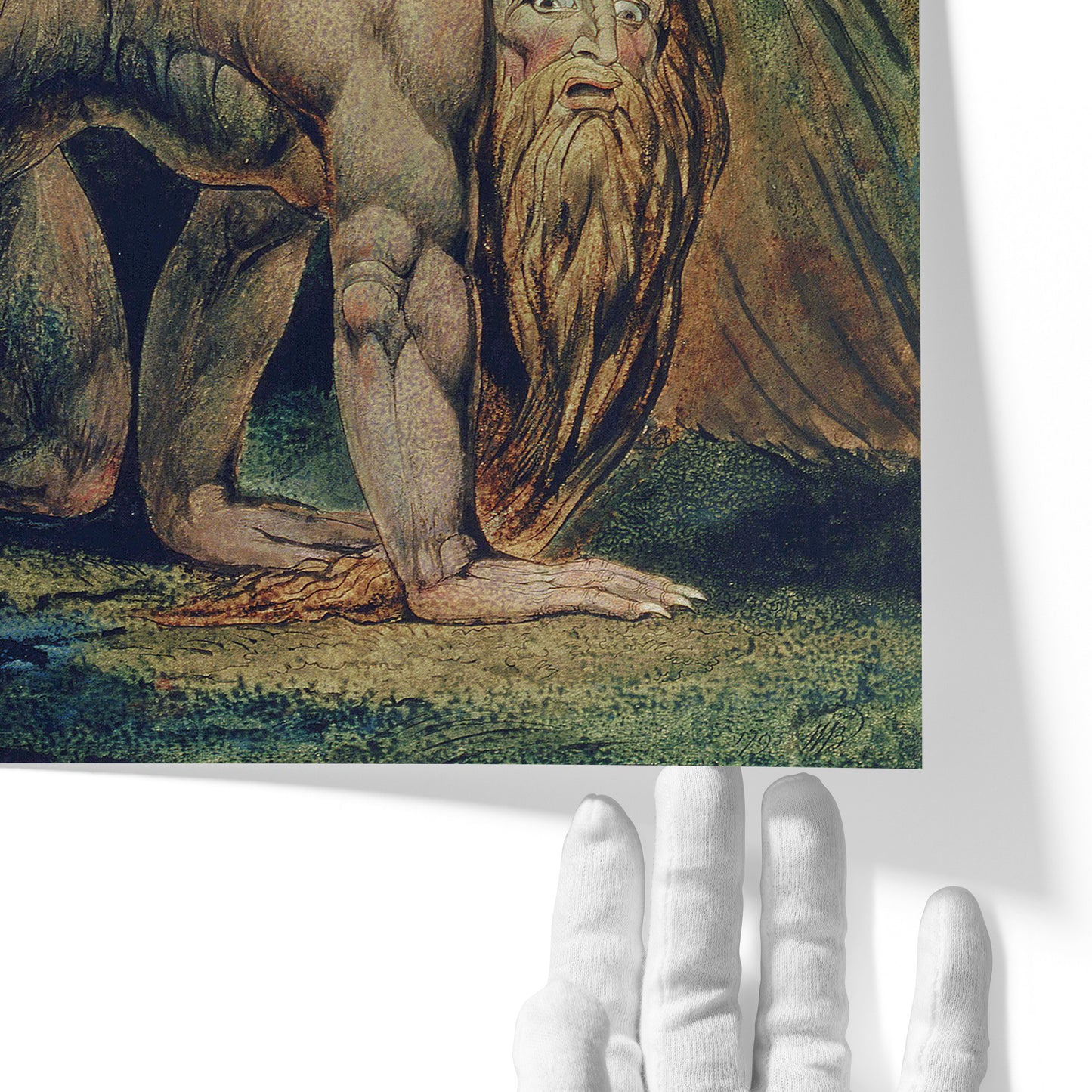 Nebuchadnezzar | William Blake | c. 1805