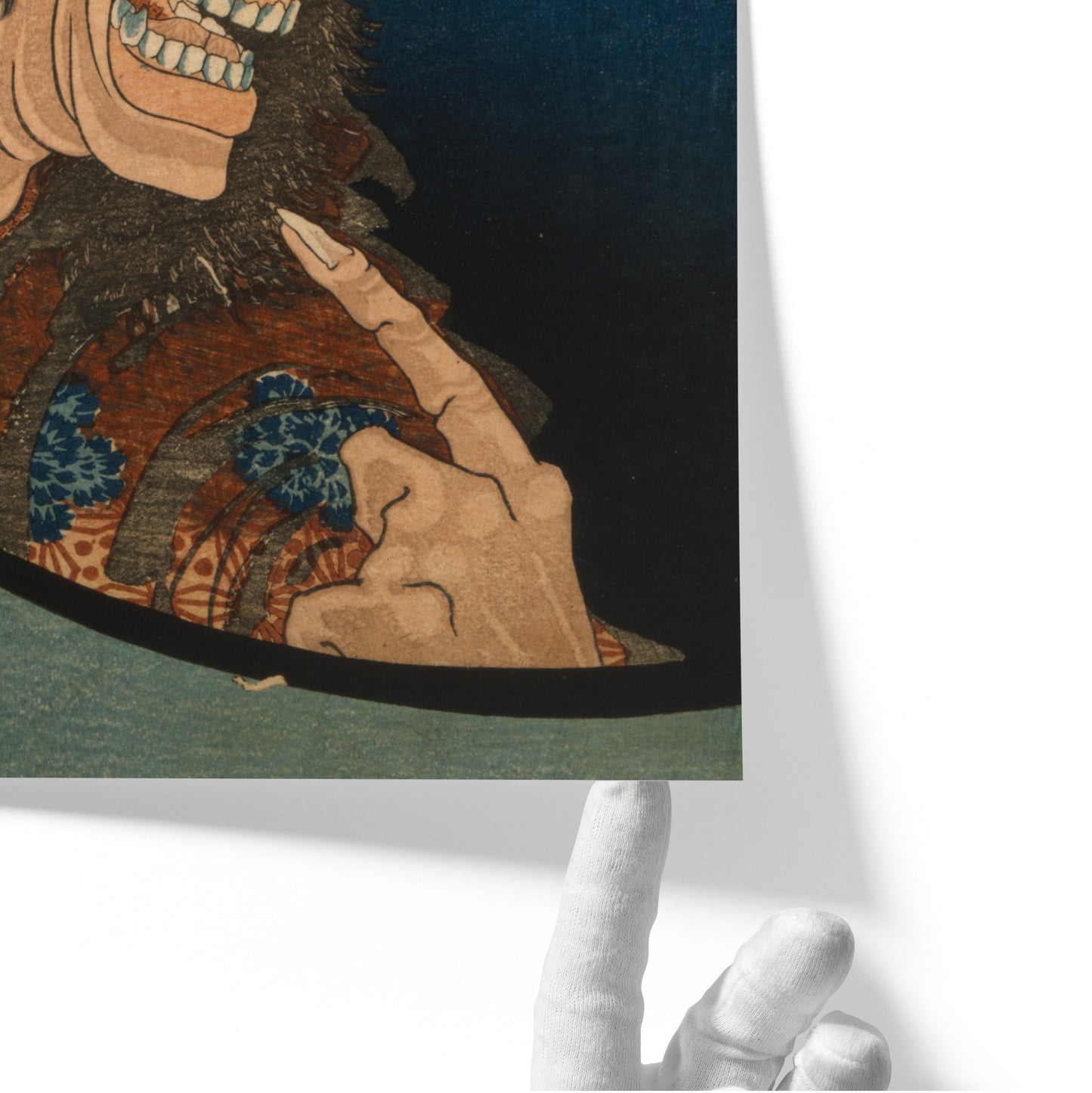 The Laughing Hannya (Warai-hannya) | Katsushika Hokusai | 1830