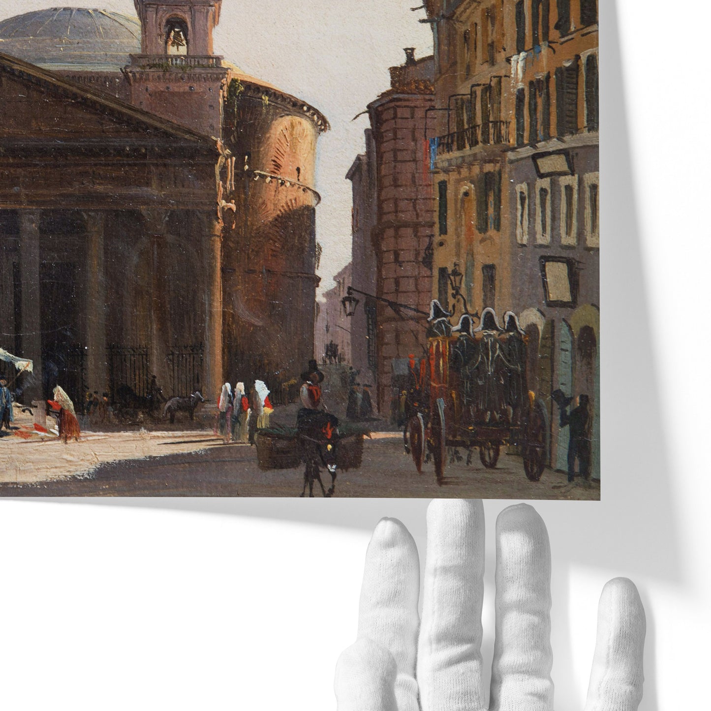 View of the Pantheon, Rome | Ippolito Caffi | 19th Century