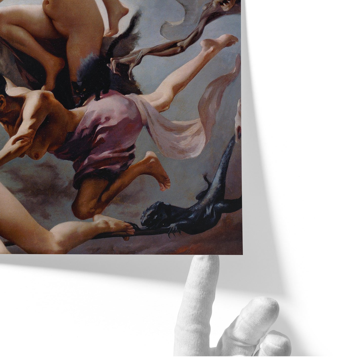 Witches Going to Their Sabbath | Luis Ricardo Falero | 1878