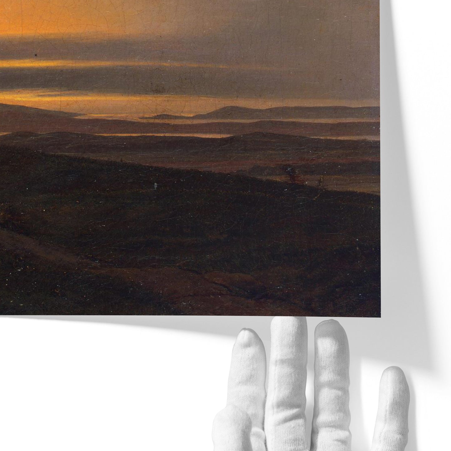Sunset | Caspar David Friedrich | 1830-35