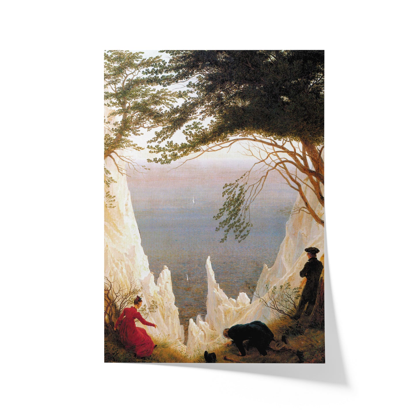 Chalk Cliffs on Rügen | Caspar David Friedrich | 1818
