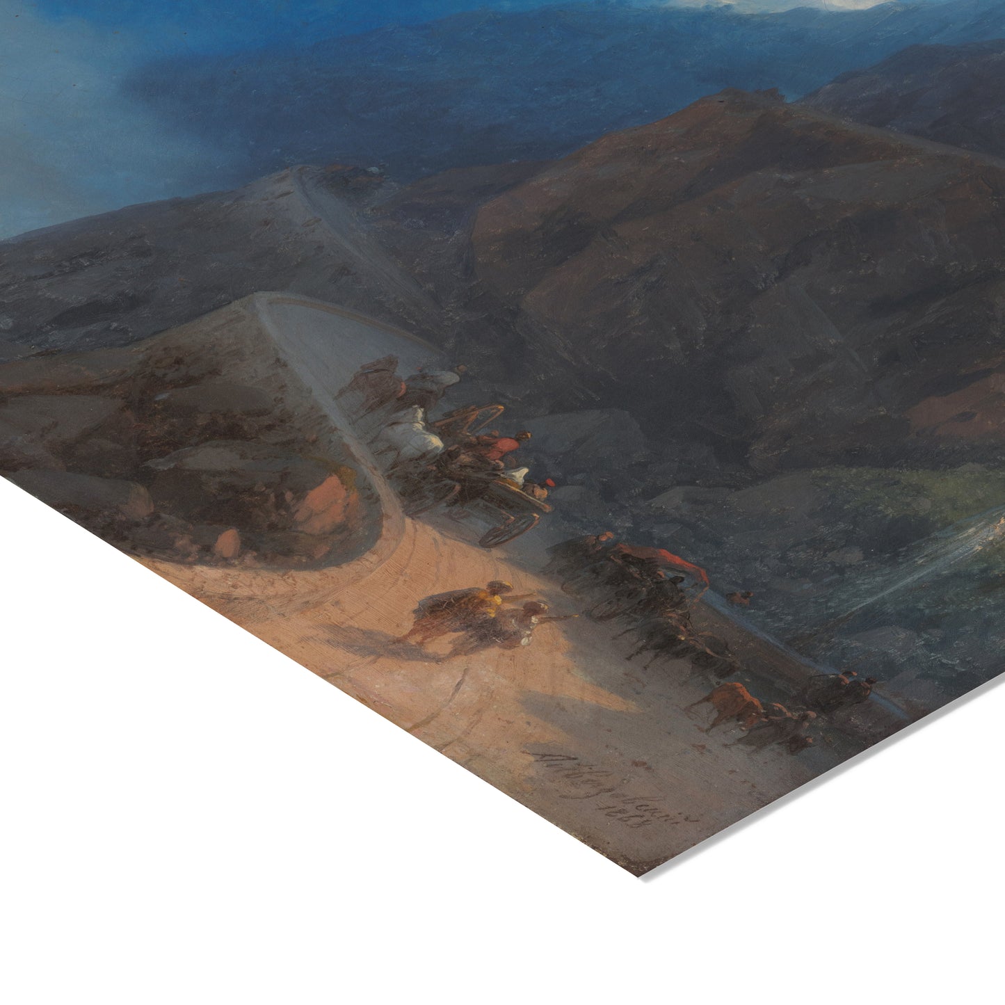 From Mleta to Gudauri | Ivan Aivazovsky | 1868