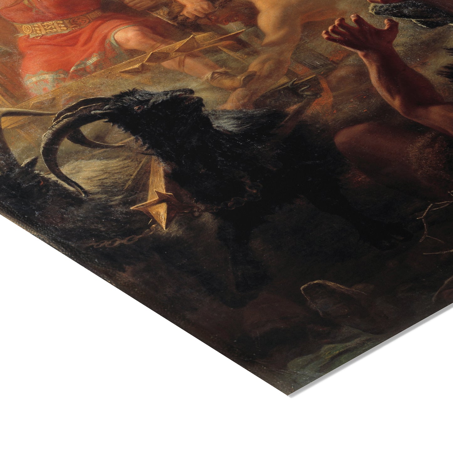 Thor's Fight with the Giants | Mårten Eskil Winge | 1872