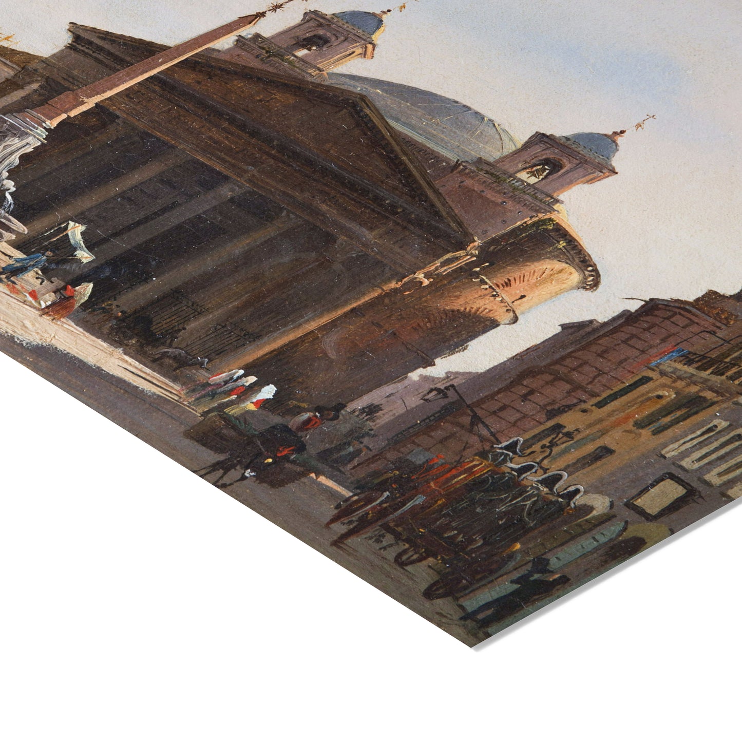 View of the Pantheon, Rome | Ippolito Caffi | 19th Century