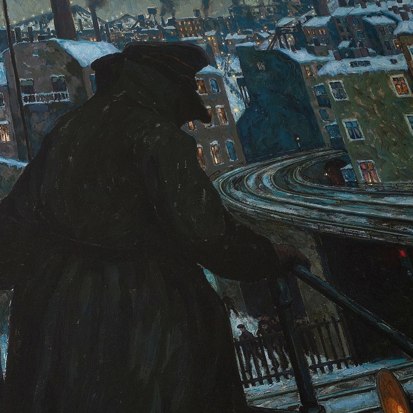 Working Class City | Hans Baluschek | 1920