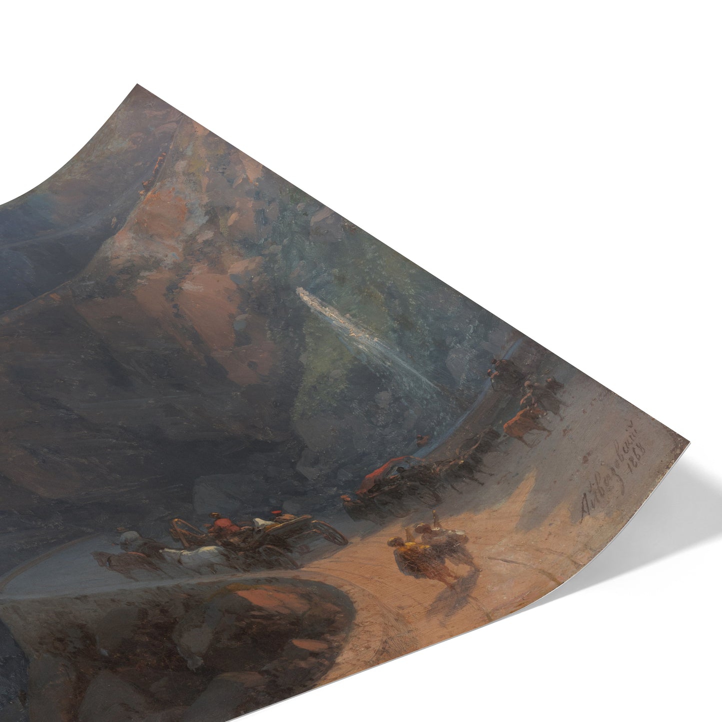 From Mleta to Gudauri | Ivan Aivazovsky | 1868