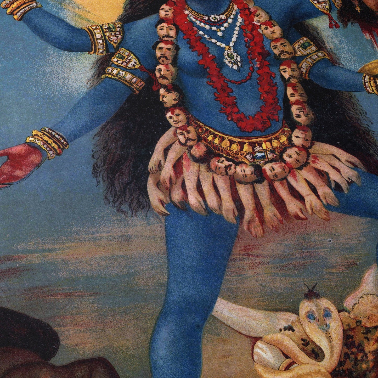 Kali | Ravi Varma | c. 1910
