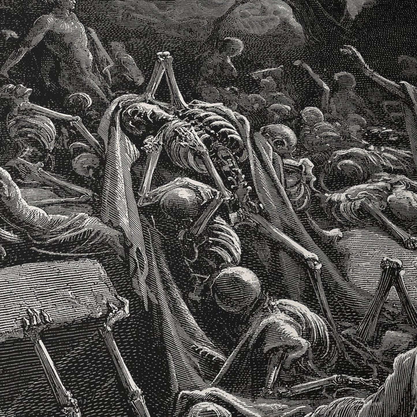 The Valley of the Dry Bones | Gustave Doré | 1866