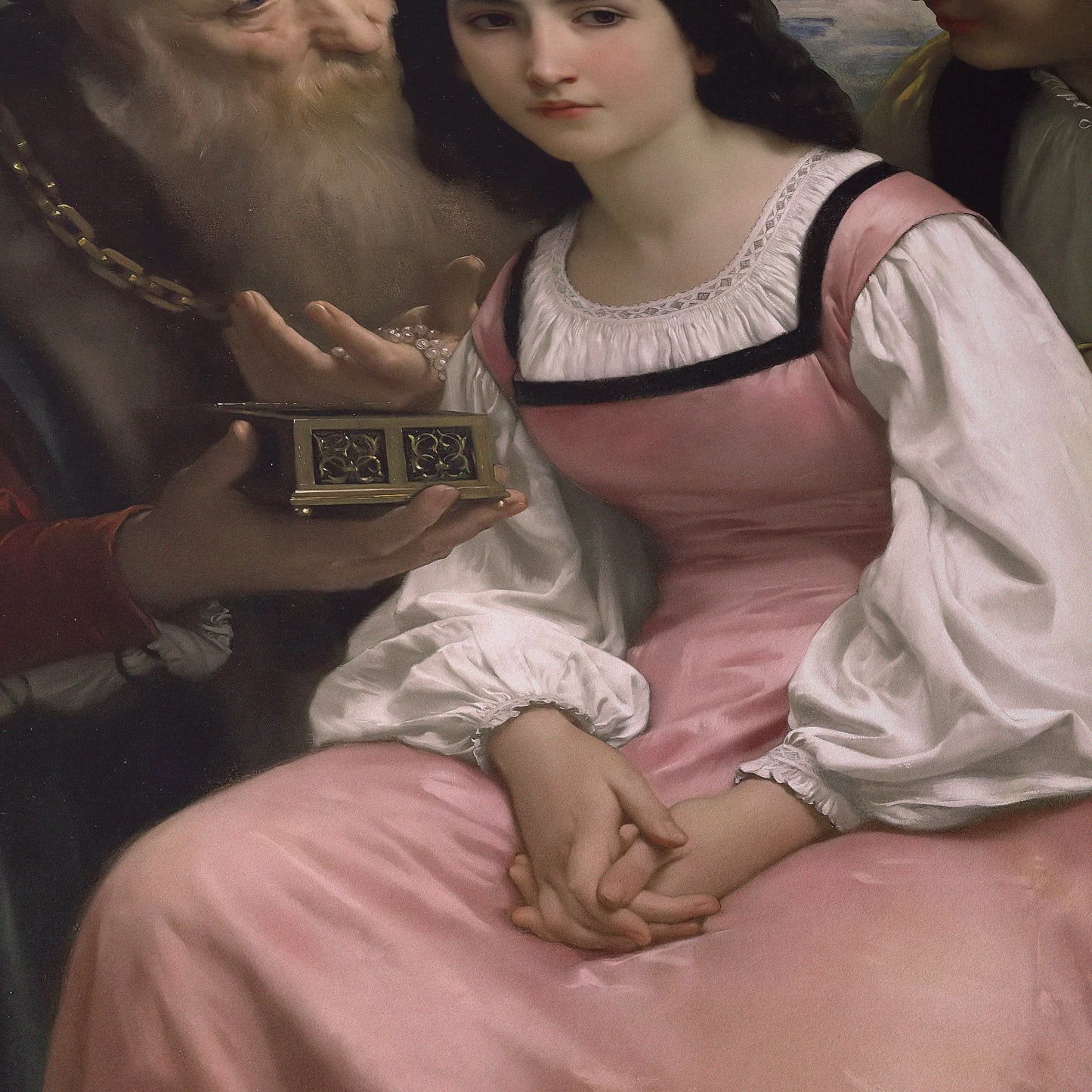Between Wealth and Love | William-Adolphe Bouguereau | 1869