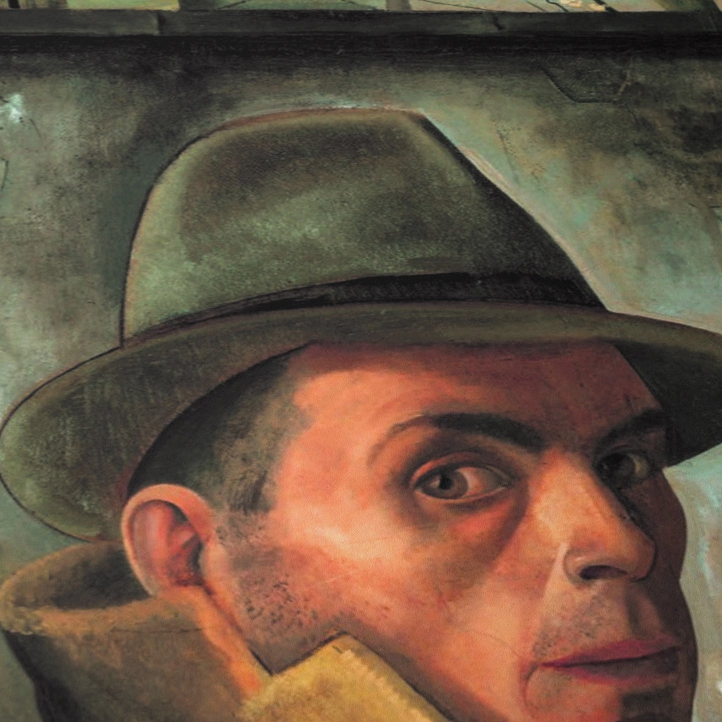 Self Portrait with Jewish Identity Card | Felix Nussbaum | 1943