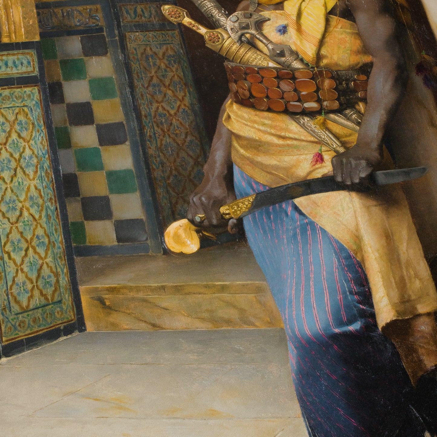 Guarding the Palace | Ludwig Deutsch | 1888
