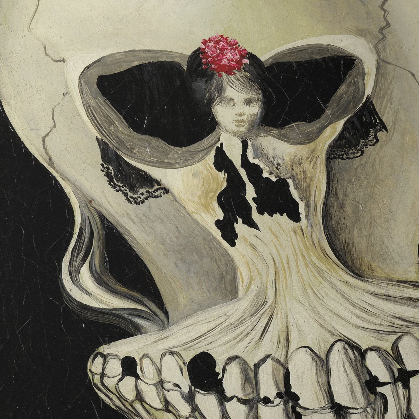 Ballerina in a Skull | Salvador Dali | 1932