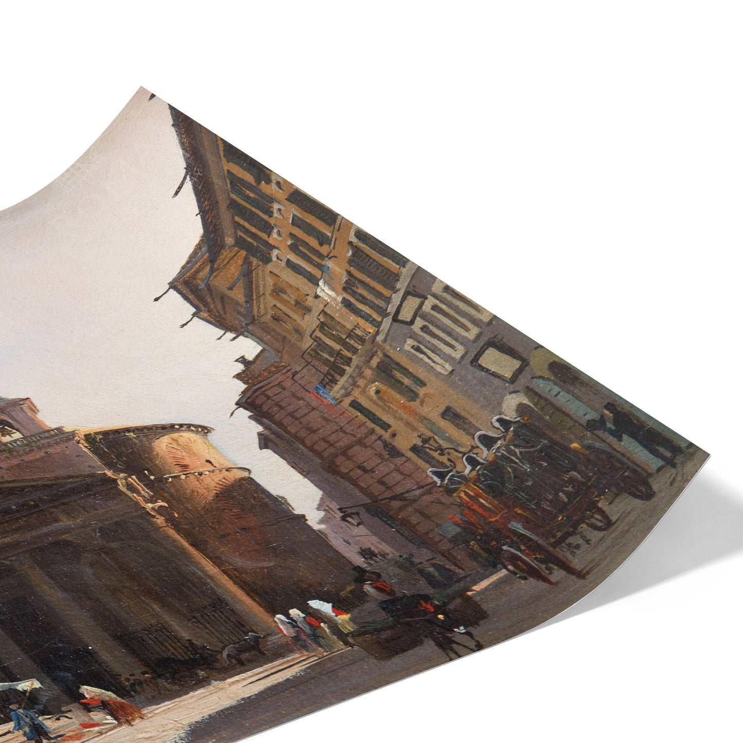 View of the Pantheon, Rome | Ippolito Caffi | 19th Century