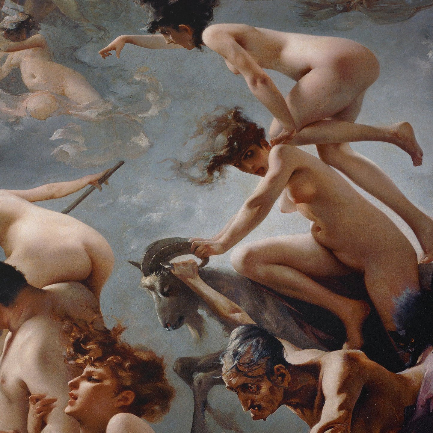 Witches Going to Their Sabbath | Luis Ricardo Falero | 1878