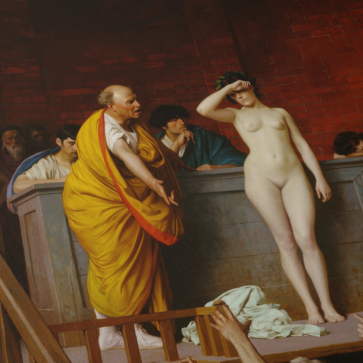 A Roman Slave Market | Jean-Léon Gerôme | c. 1884