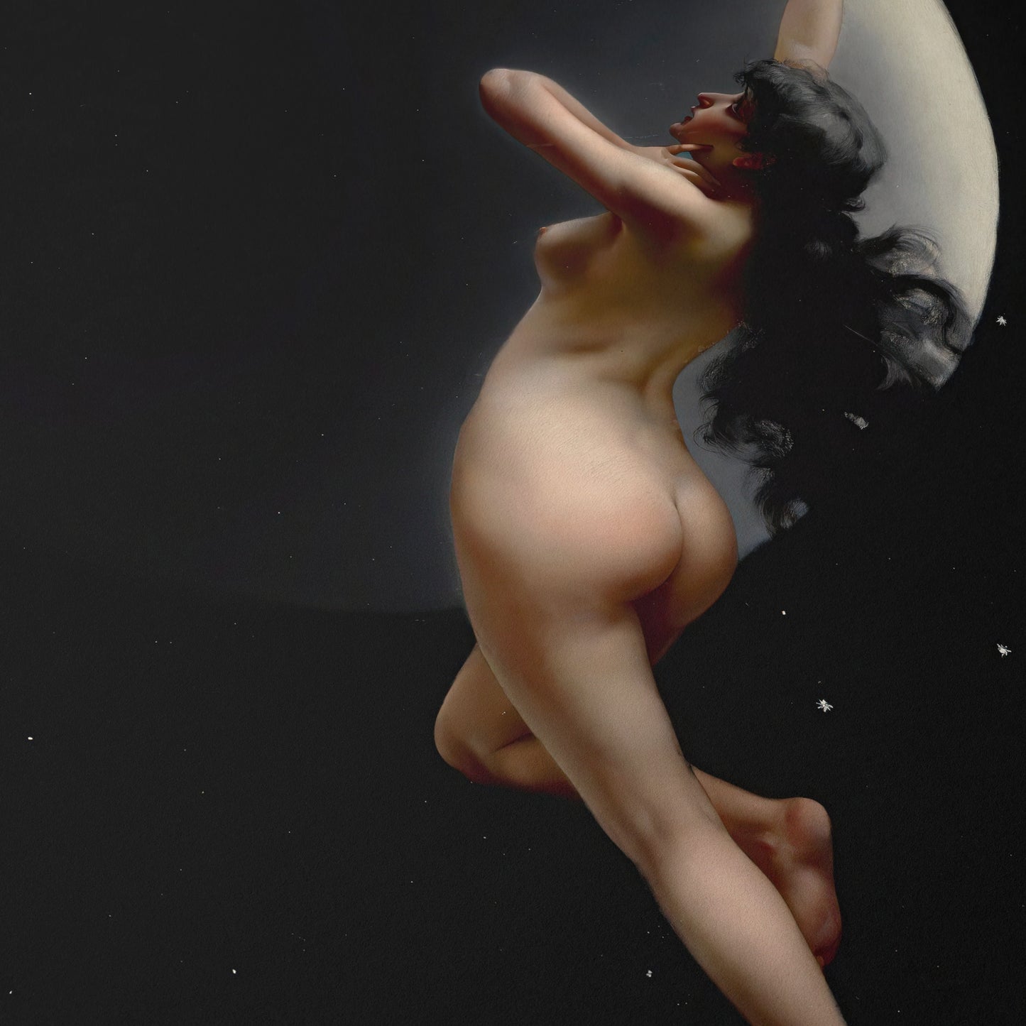 Night | Luis Ricardo Falero | 1883