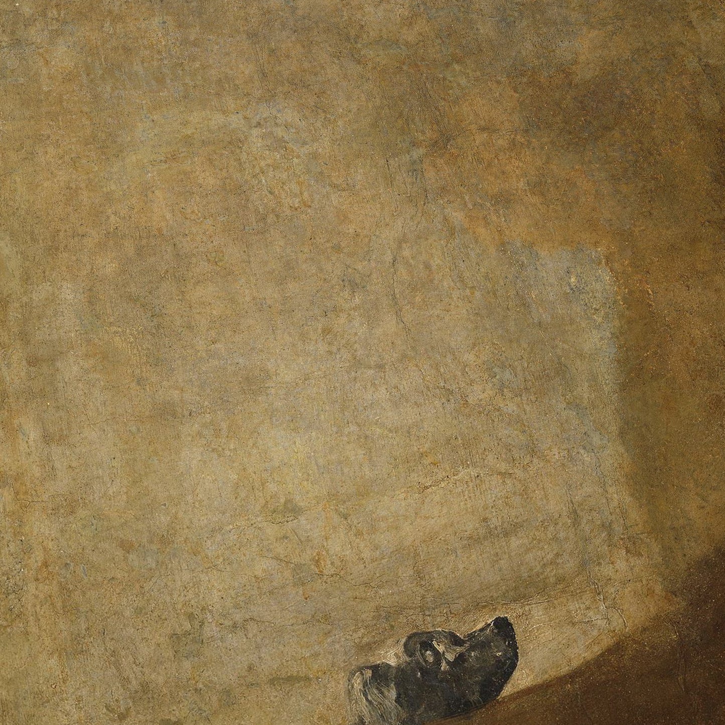 The Dog | Francisco Goya | 1819