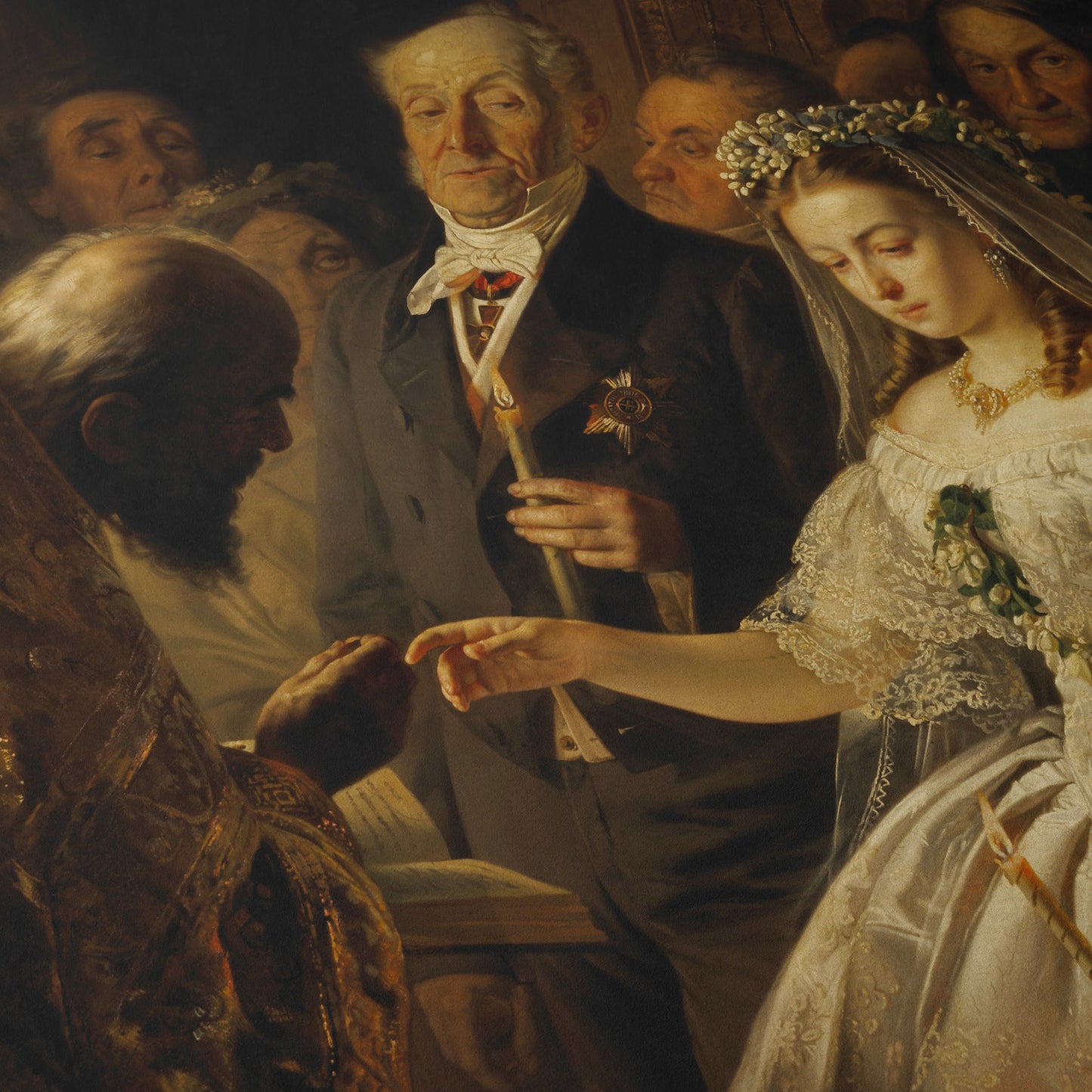 The Unequal Marriage | Vasili Pukirev | 1862