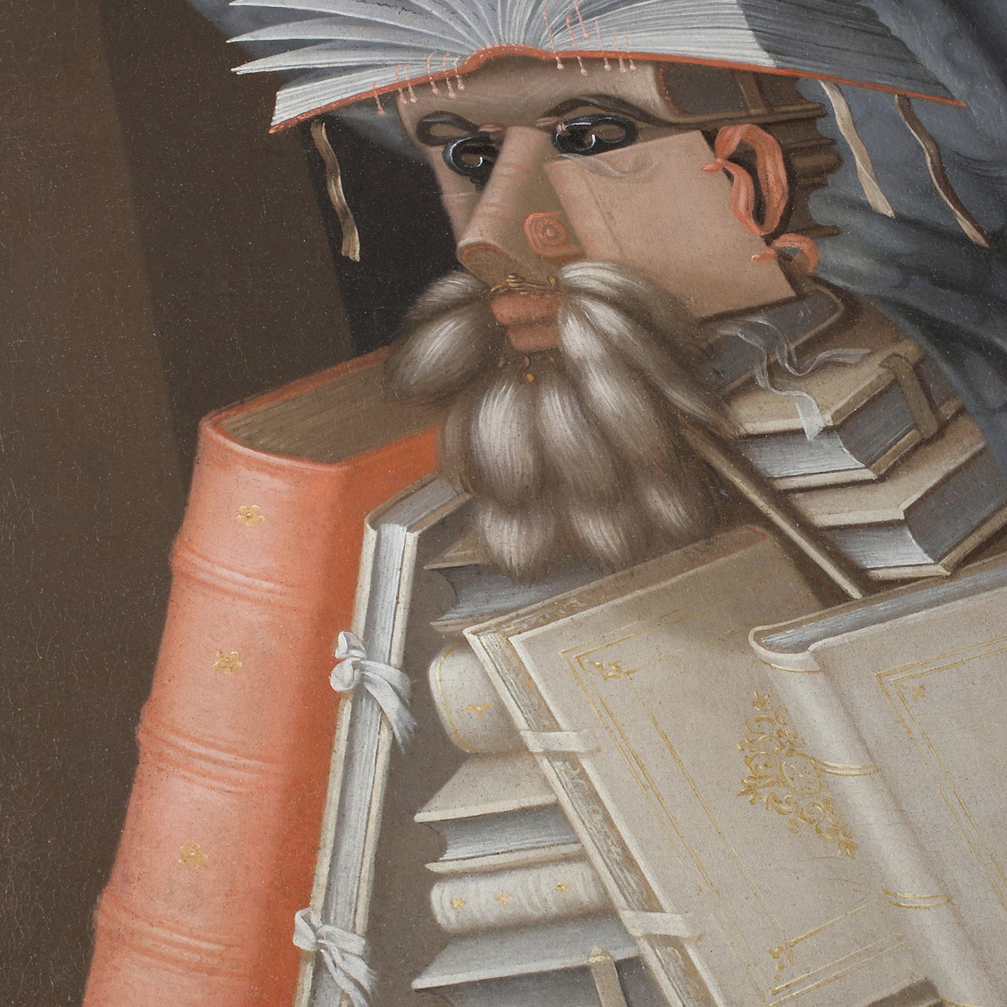 The Librarian | Giuseppe Arcimboldo | c. 1562–66