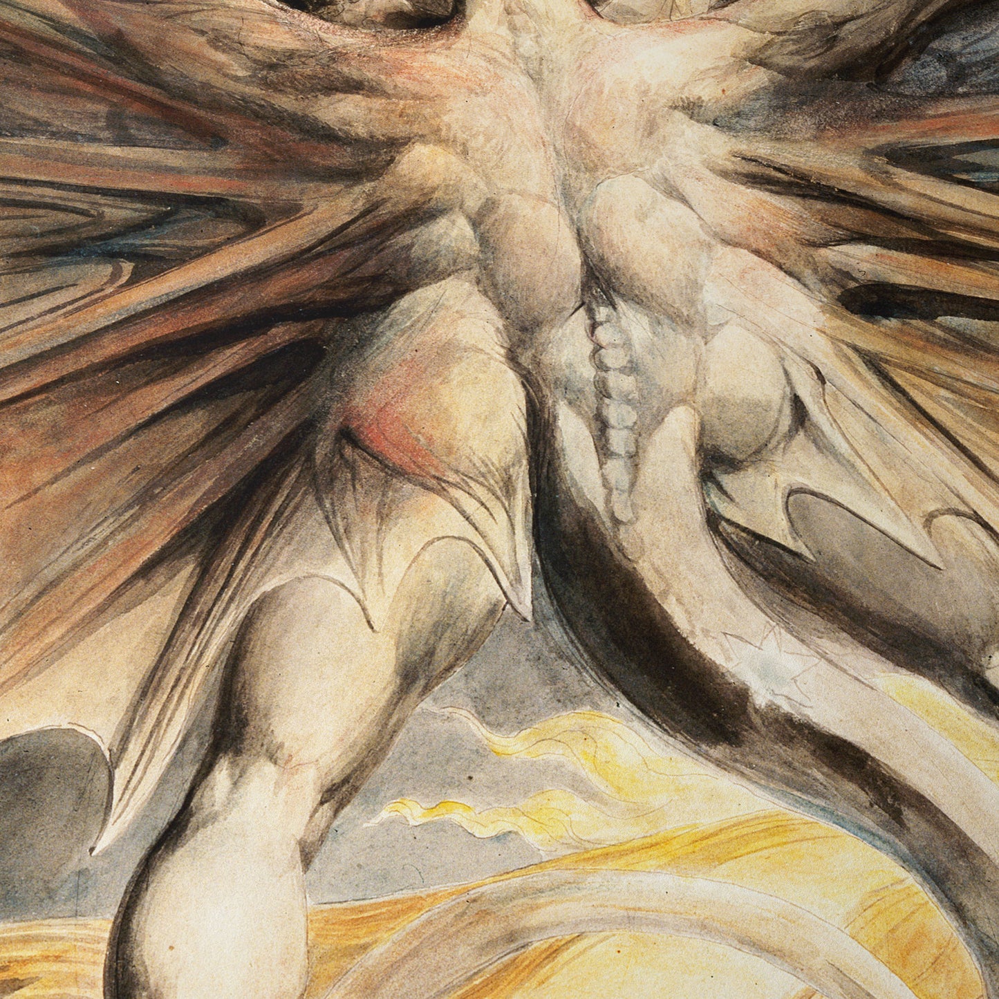 The Great Red Dragon and the Woman Clothed with the Sun | William Blake | c. 1803-05