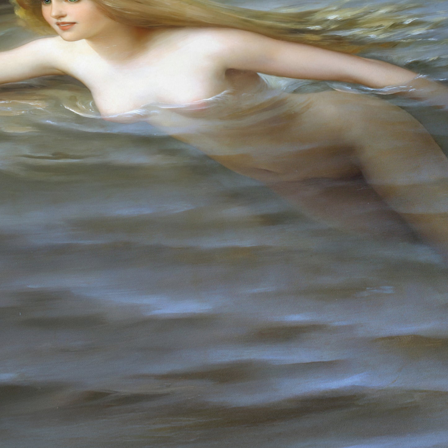 A Sea Nymph | Luis Ricardo Falero | 1883