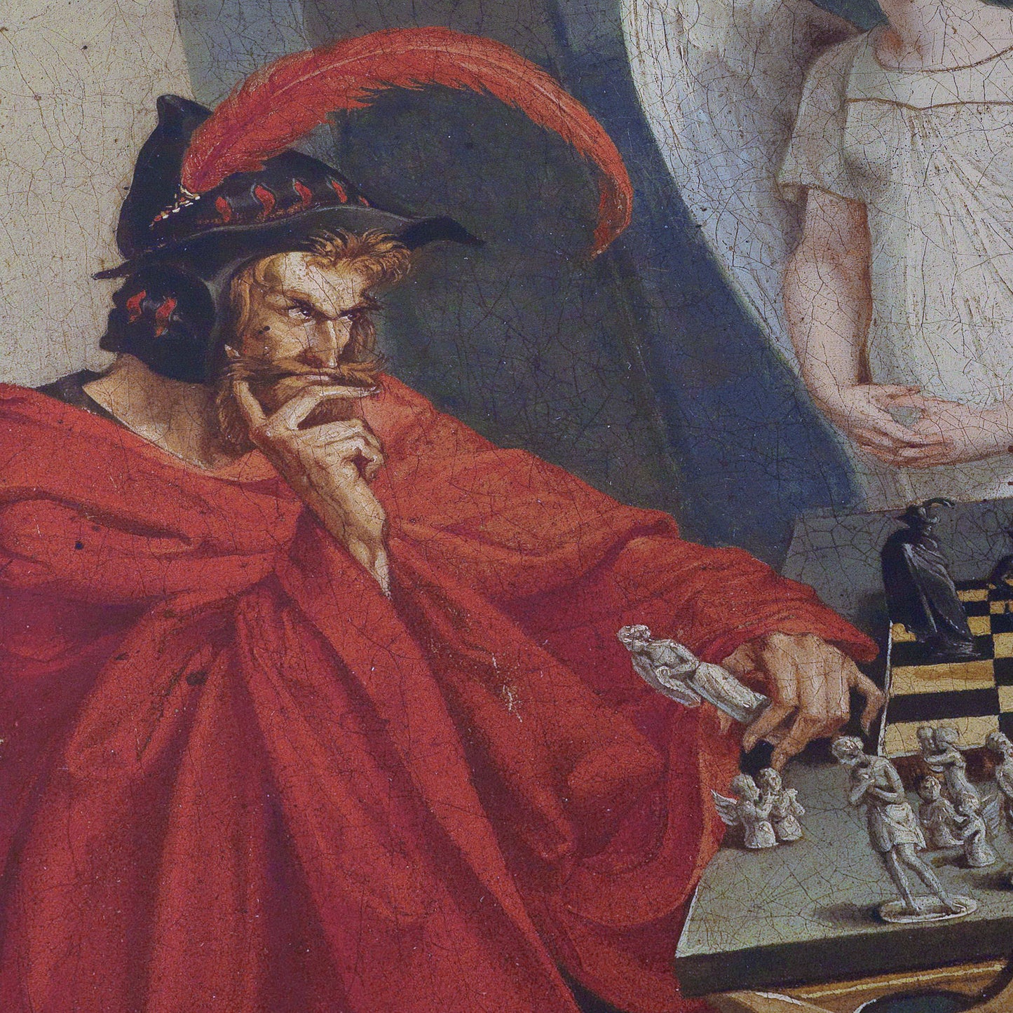 The Devil's Checkmate | Friedrich August Moritz Retzsch | 1831