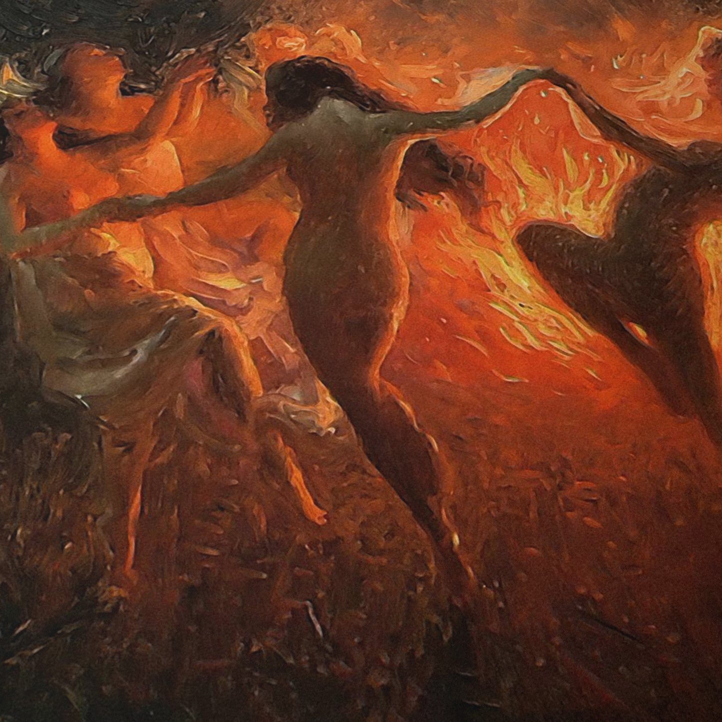 Nymphs Dancing to Pan’s Flute | Joseph Tomanek | 1920