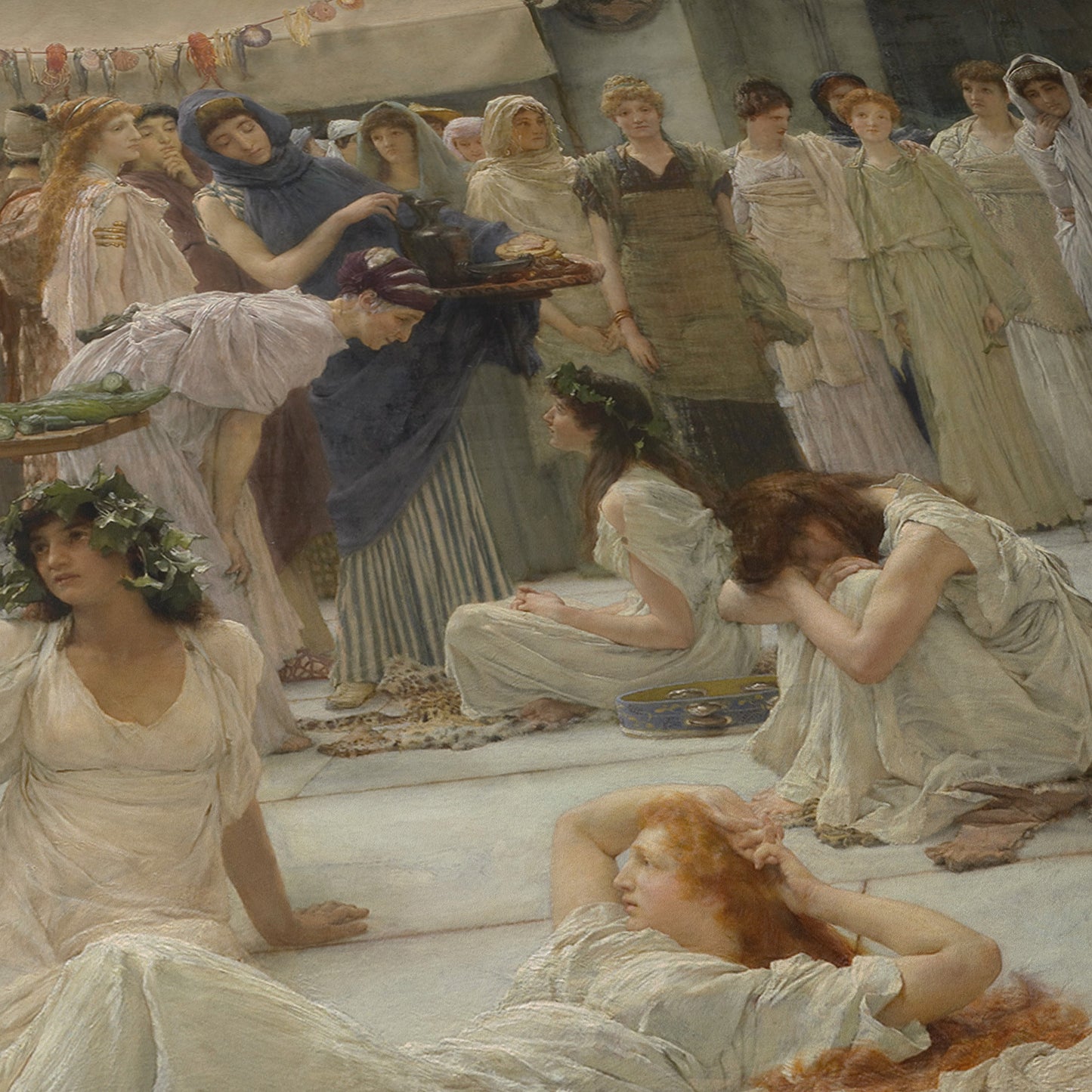 The Women of Amphissa | Sir Lawrence Alma-Tadema | 1887
