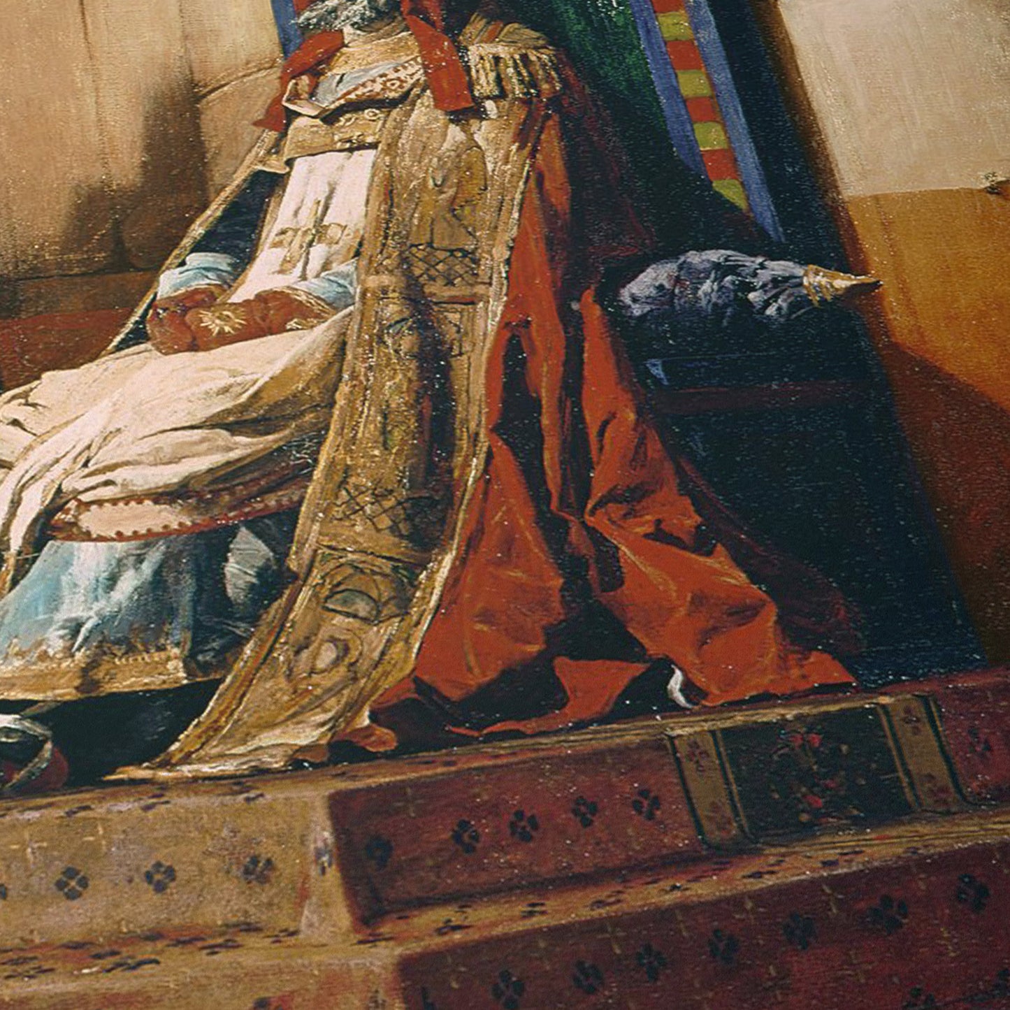 Pope Formosus and Stephen VI (The Cadaver Synod) | Jean-Paul Laurens | 1870